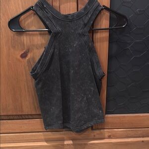 Women's Black Sleeveless Top